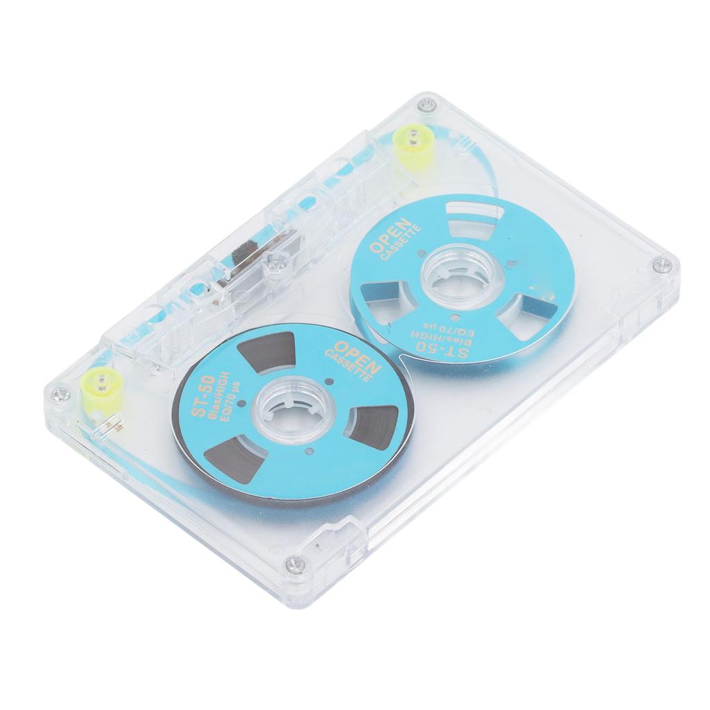 Blank Cassette Tapes for Recording   Tapes Low Noise High Output Clear Cassettes Tapes Empty Recordable Tapes