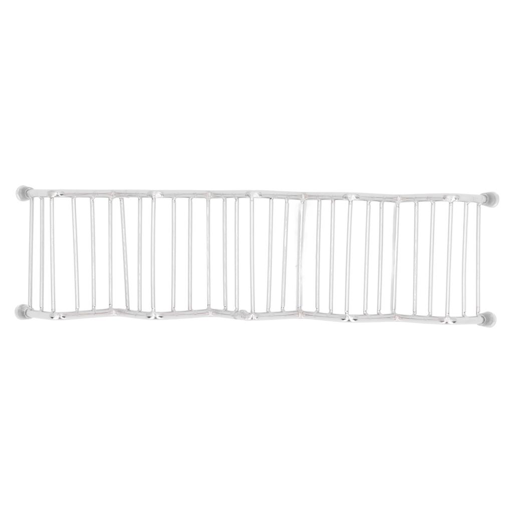 Taco Holder Stainless Steel Thin Pancake Stand Rack Wavy Shape Taco Tray for Restaurant Party