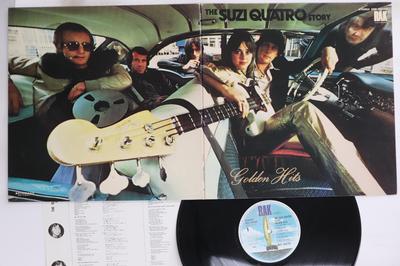 LP Record SUZI QUATRO  Suzi Quatro Story Golden Hits ERS80369 RAK 1975 Japan Rock Used