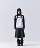 TANSANMAGNESIUM Raglan Pixel Mountain Long Sleeve (White)