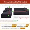 Sofa Covers For Living Room Elastic Solid Corner Couch Cover L Shaped Chaise Longue Slipcovers Chair Protector 1/2/3/4 Seater