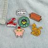 Friends TV Show Lobster Sofa Brooch - Cute Cartoon Style Badge