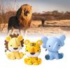 Lion Tiger Elephant Pvc Toy Doll Birthday Cake Decoration Moldel Children Gift