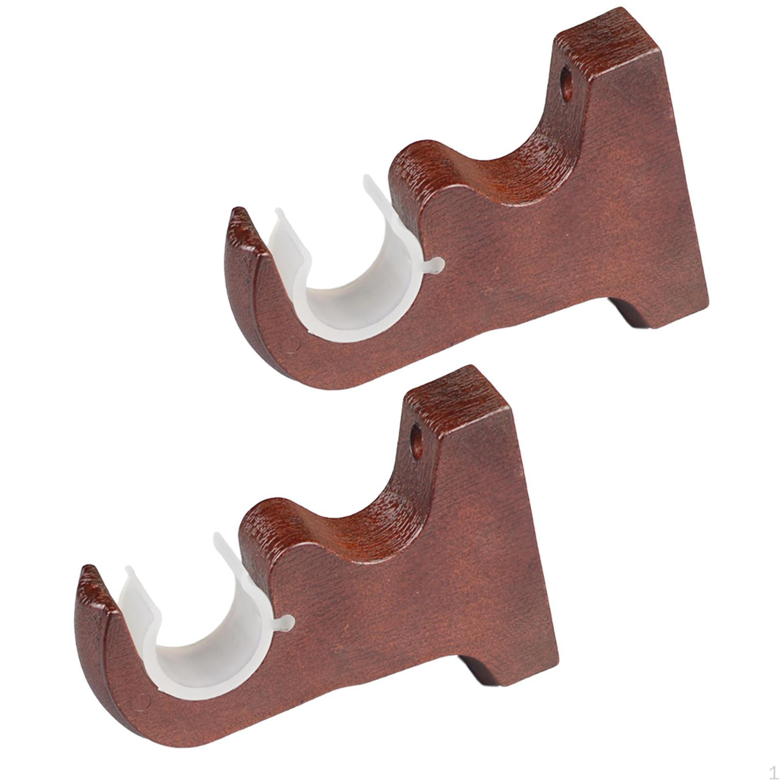 

2 шт. кронштейны для карниза для штор, настенный кронштейн из смолы, римские кронштейны для столба для гостиной Color B