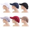 Outdoor Baseball Cap Headscarf Summer Sun Visor Hat Casual Islamic Hat Wrap  Casquette Gorras