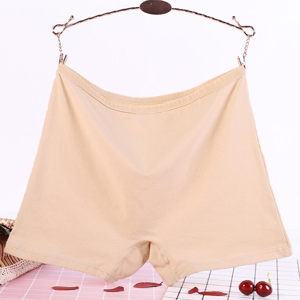 Women's Flat Cornered Underwear, Plus Size High Waisted Underwear
