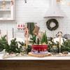 1pc Candy Box Christmas Tinplate Cookie Storage Container Xmas Gift Packaging Sweet Treat Holder Festive Metal Tin Decor