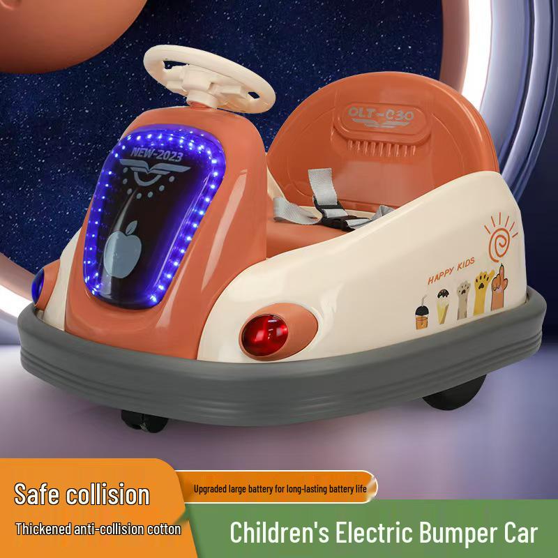 Remote Control Electric Bumper Car for Kids: Drift and Battery-Powered, Four-Wheel Toy Car for Children.