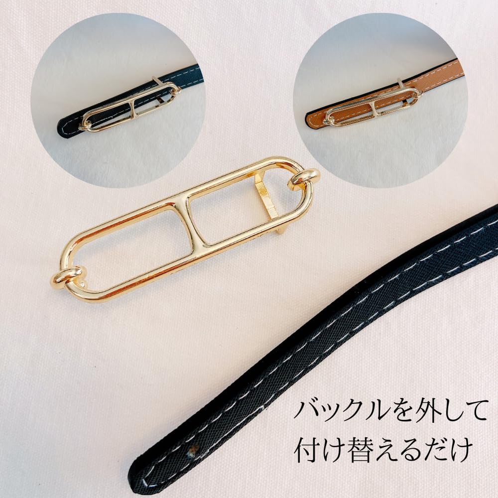 Reversible Belt with Gold Slim Fits Dresses and Women's Buckle, Fit, Elegant, Pants, Blue/White (Blue/White)