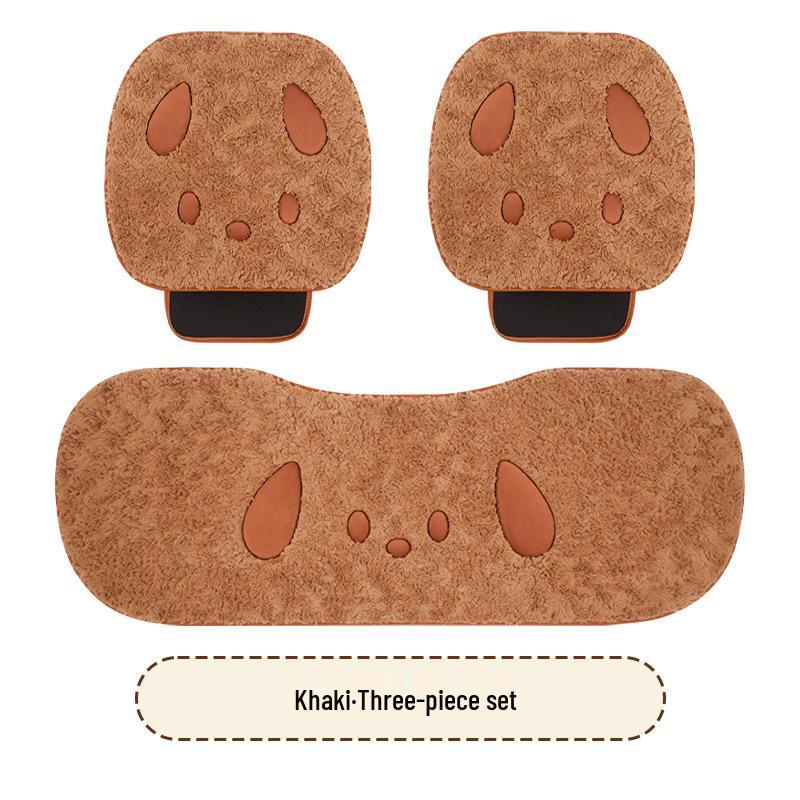 Winter Plush Puppy Car Seat Cushion for Ford Focus - Warm & Cute