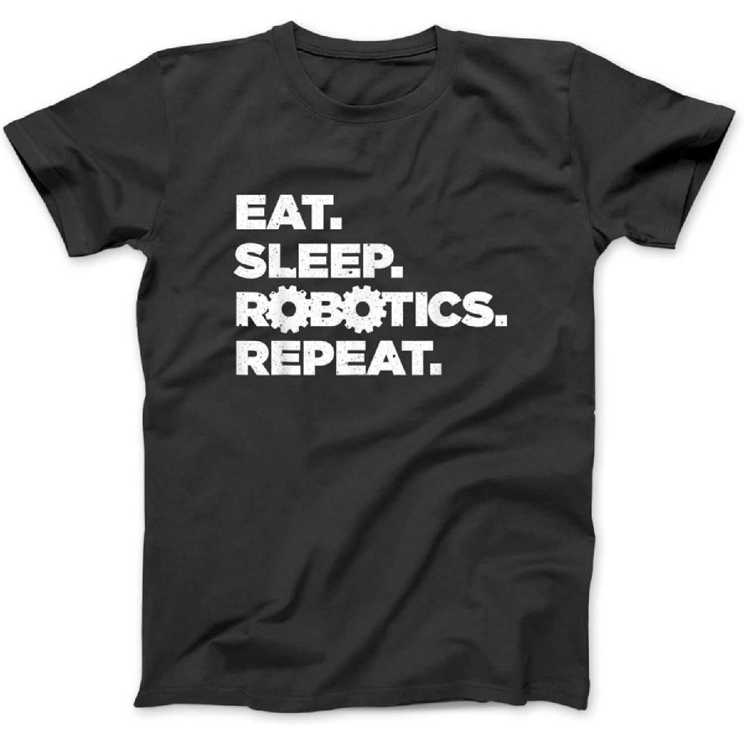 Funny Robotics Art for Men Women Robotic Engineering Robots T-Shirt, Sweatshirt, Hoodie for Men Women Kids Made in Canada Black XXXXXL разноцветный