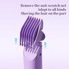 Double-head hair removal device, women's private area bikini trimming electric hair removal device, suitable for eyebrows