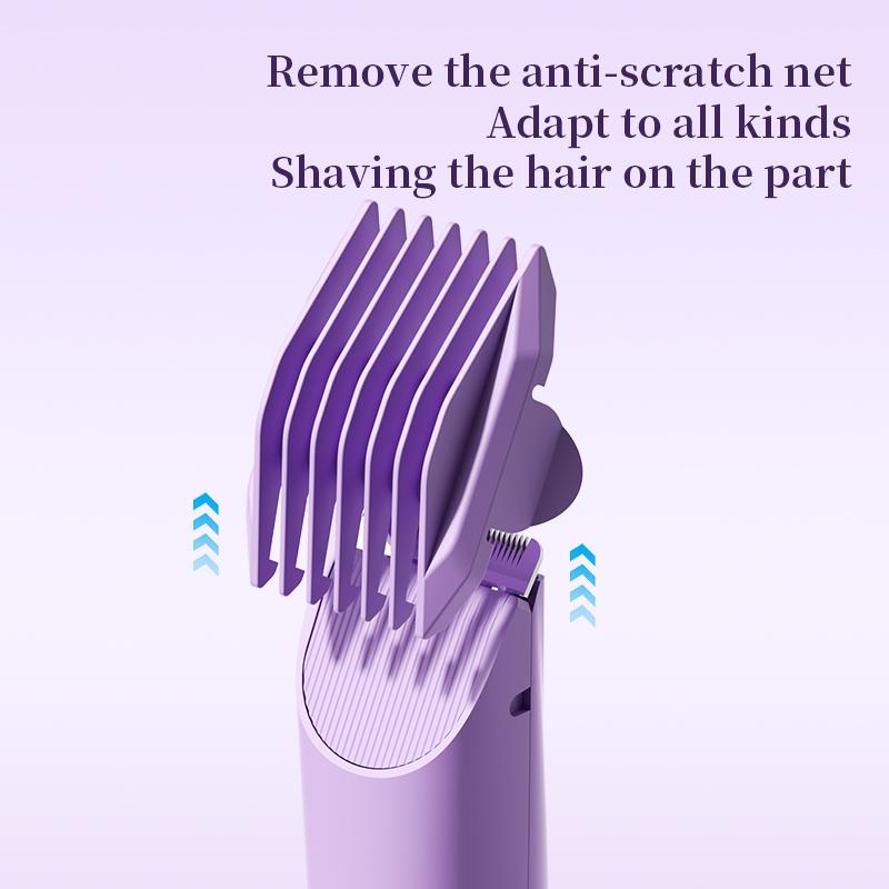 Double-head hair removal device, women's private area bikini trimming electric hair removal device, suitable for eyebrows