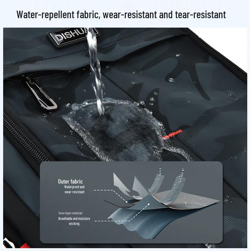 Dishuai 45L Ergonomic Anti-Pressure Boys' School Backpack