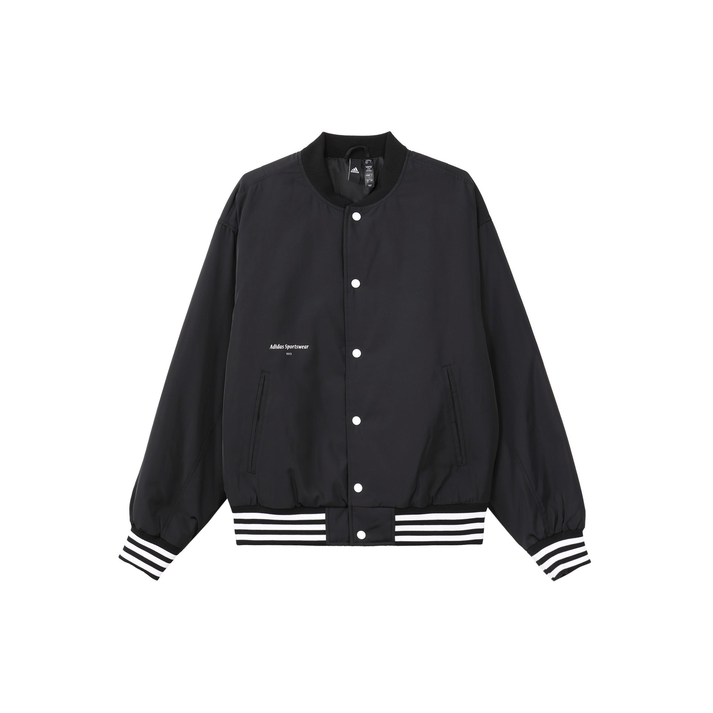 Пуховик Adidas мужской Черный/Белый IZ1603 L