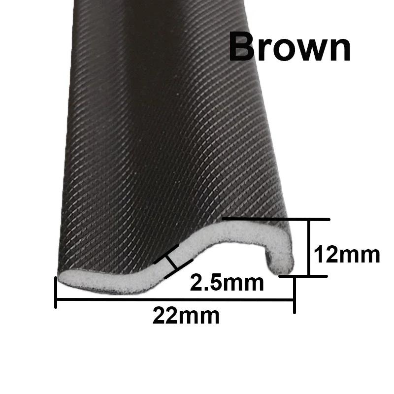 6-24M Tür- und Fensterdichtungsstreifen Schiebefensterdichtung Dichtband Wetterschenkel Türdichtung Selbstklebend Schalldichte Schaumstoff
