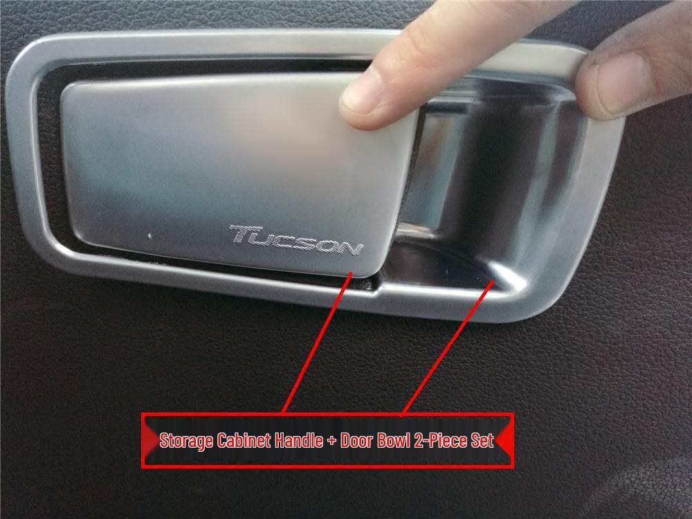 Otai Gear Panel Sticker for 15-16 Tucson: Modified Interior Cup Holder Design