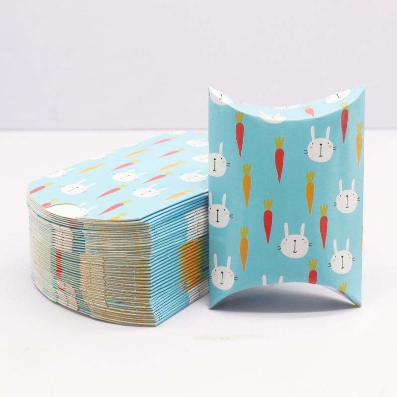 

12 шт. 9x7x2,5 см новые подарочные пакеты, коробки для подушек, бумажная упаковка для вечеринок, мешочки для украшений 12 box