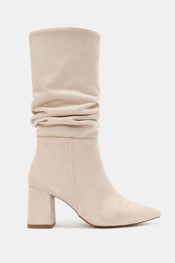 Women Modern Stylish Fashion Boots Boots Luna Mink High Heel Boots