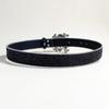 Women's Rhinestones Belt Glitters Leather Waist Belt Western Skull Waist Belt for Stylish Youth
