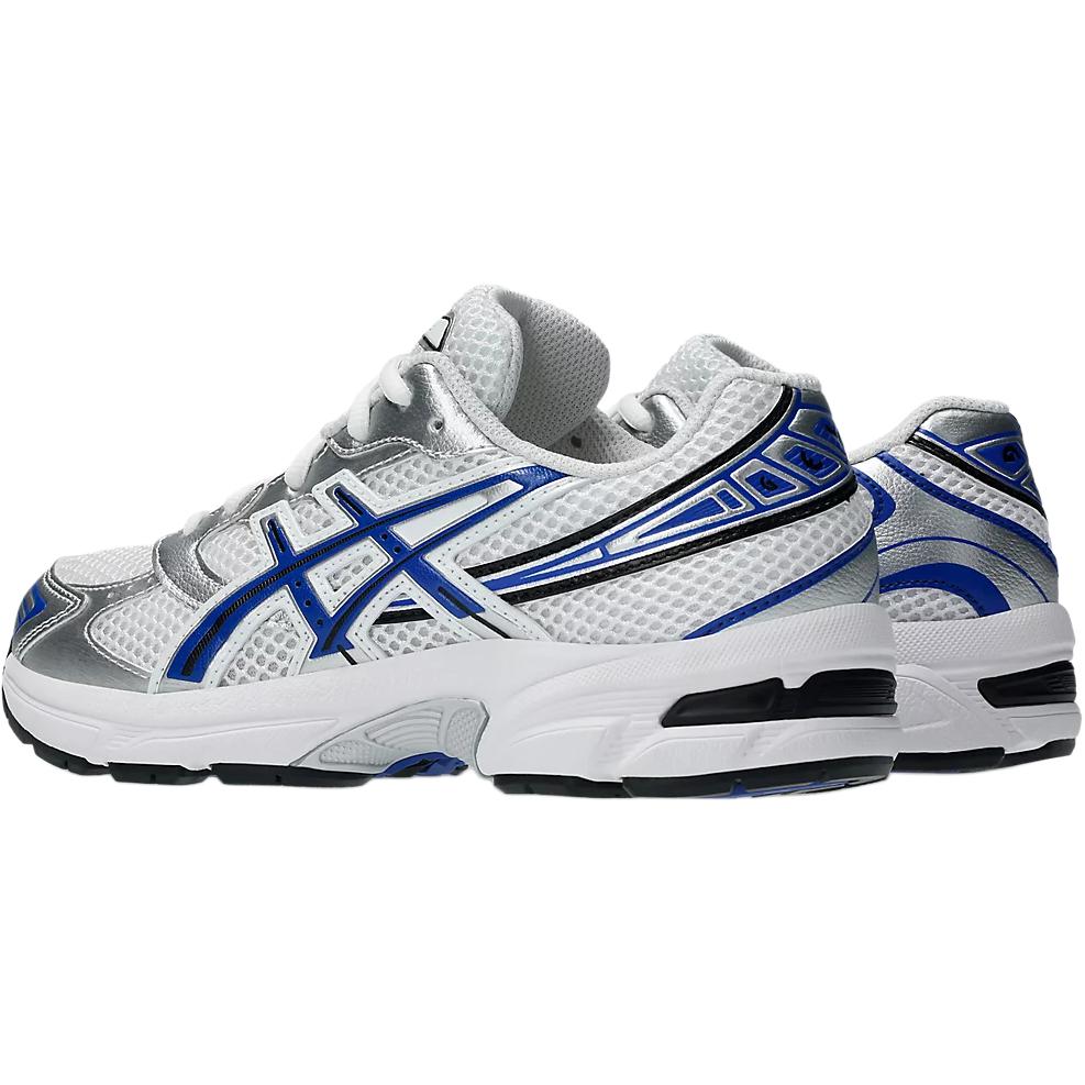 Asics Gel 1130 Ammortizzazione Resistente all'Abrasione Basse Scarpe da Corsa per Bambini Bianco Blu Adolescenti 1204A169-102