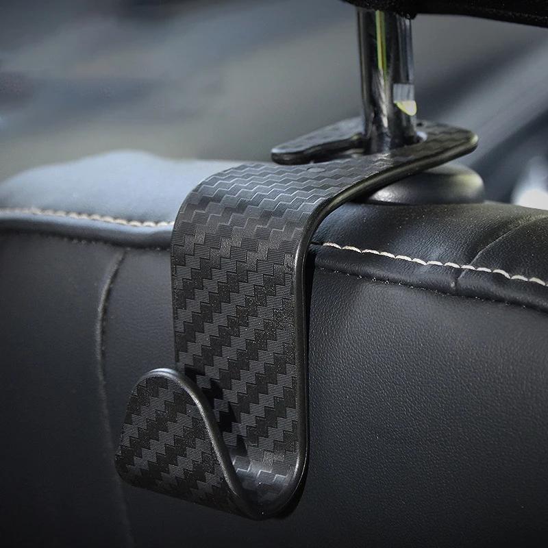 Car Seat Hooks Headrest Storage Hanger Car Interior Hanging Hook Back Seat Organizer Holder Auto Interior Hooks Accessories