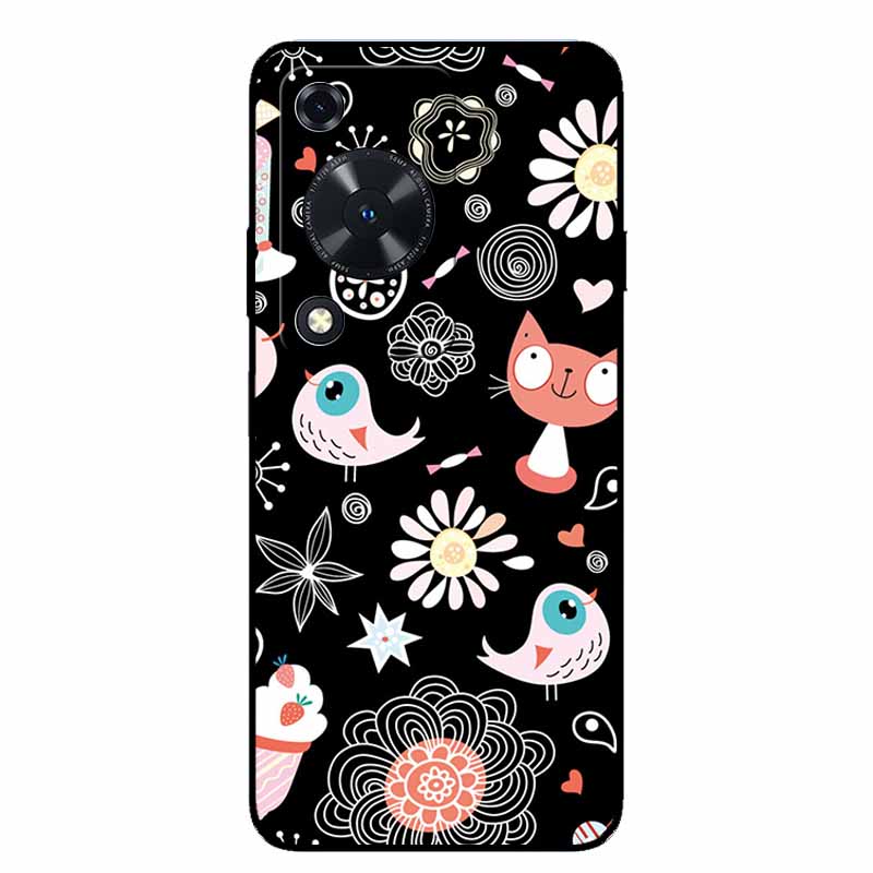 Funda For Huawei Nova Y72S Y63 Cases Black Silicone TPU Fashion Phone Case For Huawei NovaY63 63 Protective Soft Black Case Y72S