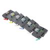 6Pcs 12mm Label Maker Tape Clear Fast Printing High Toughness Smart Sensing TZ Tape for Badges Job