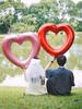 1pc 42 inch hollow love aluminum foil balloon, suitable for birthday parties, anniversaries, photo shoots