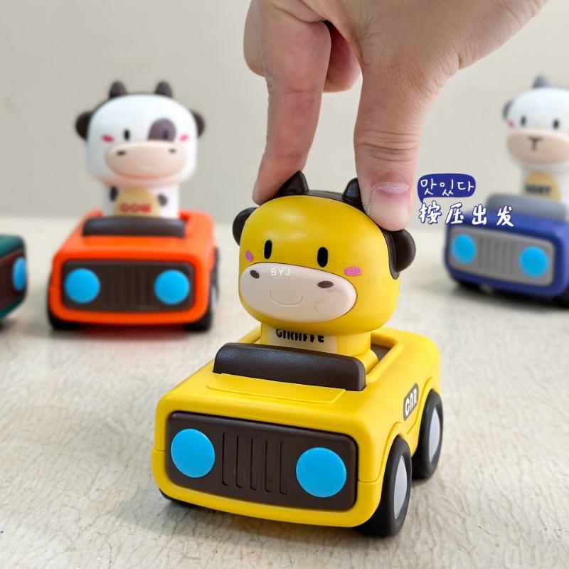 Cartoon Press Toy Car Baby Sliding Car For Kids 1 To 3 Years Old