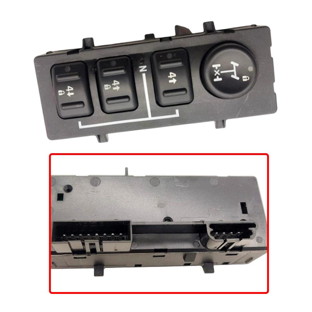 for Hummer H2 6.0L V8 Gas 2003-2007 4x4 4WD Transfer Case Select Dash Switch Knob Button 19259310 15127829 Car Accessories