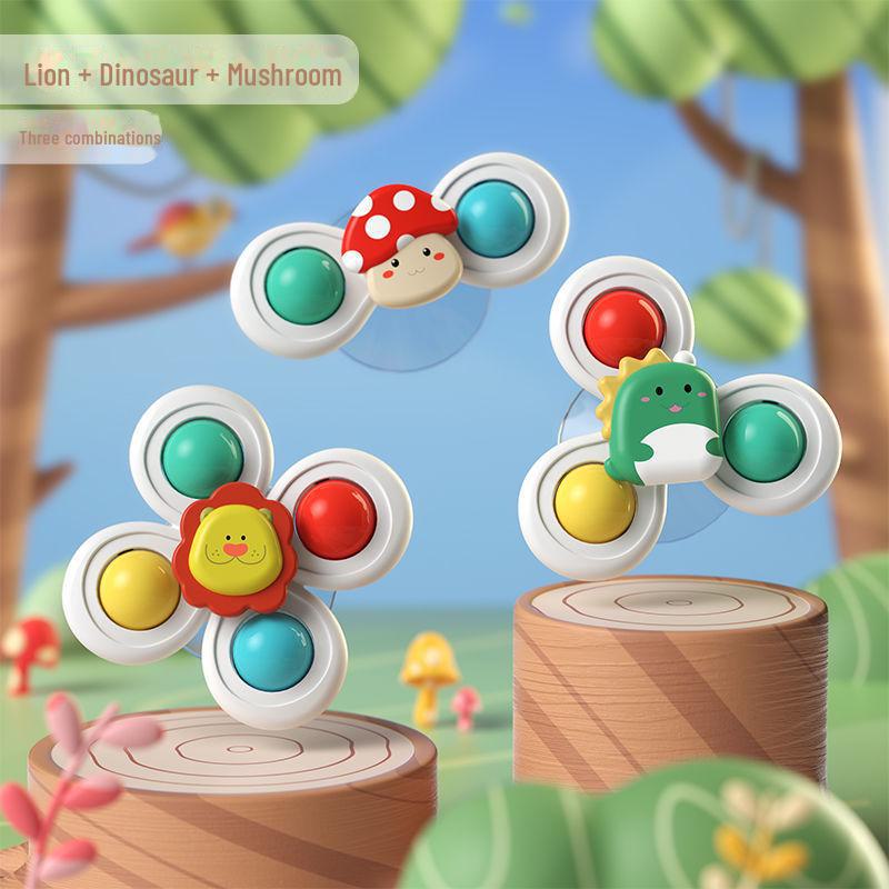 

Детская игрушка-спиннер на присоске: Веселая, развивающая игрушка для детей от 0 до 1 года