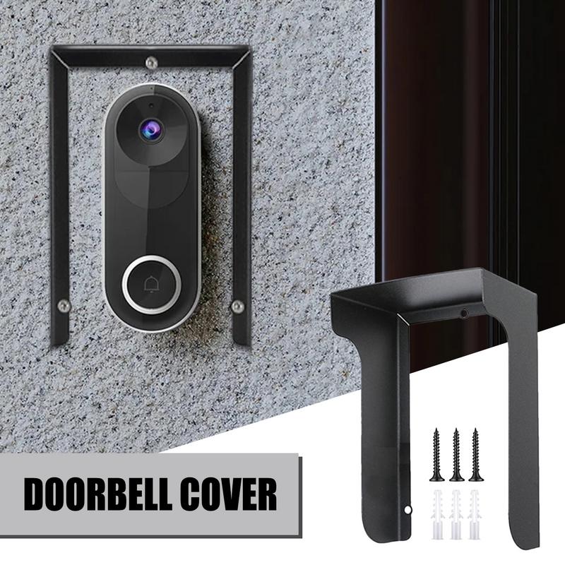 Ring Faceplate for Doorbell Large Ring Doorbell Accessories Waterproof and Weatherproof Precise Anti Glare Finish Long Lasting