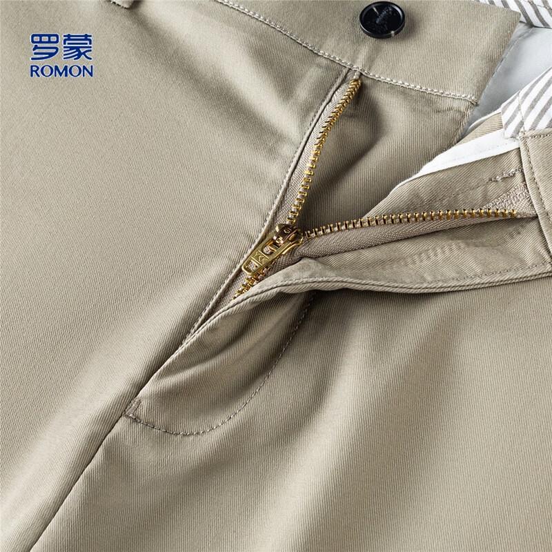 ROMON Men's Lyocell Blend Breathable Casual Pants