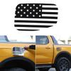 For Ford Ranger + PVC Black Car Styling Car Fuel Tank Cap Pull Flower Film Sticker Car Exterior Decoration Accessories