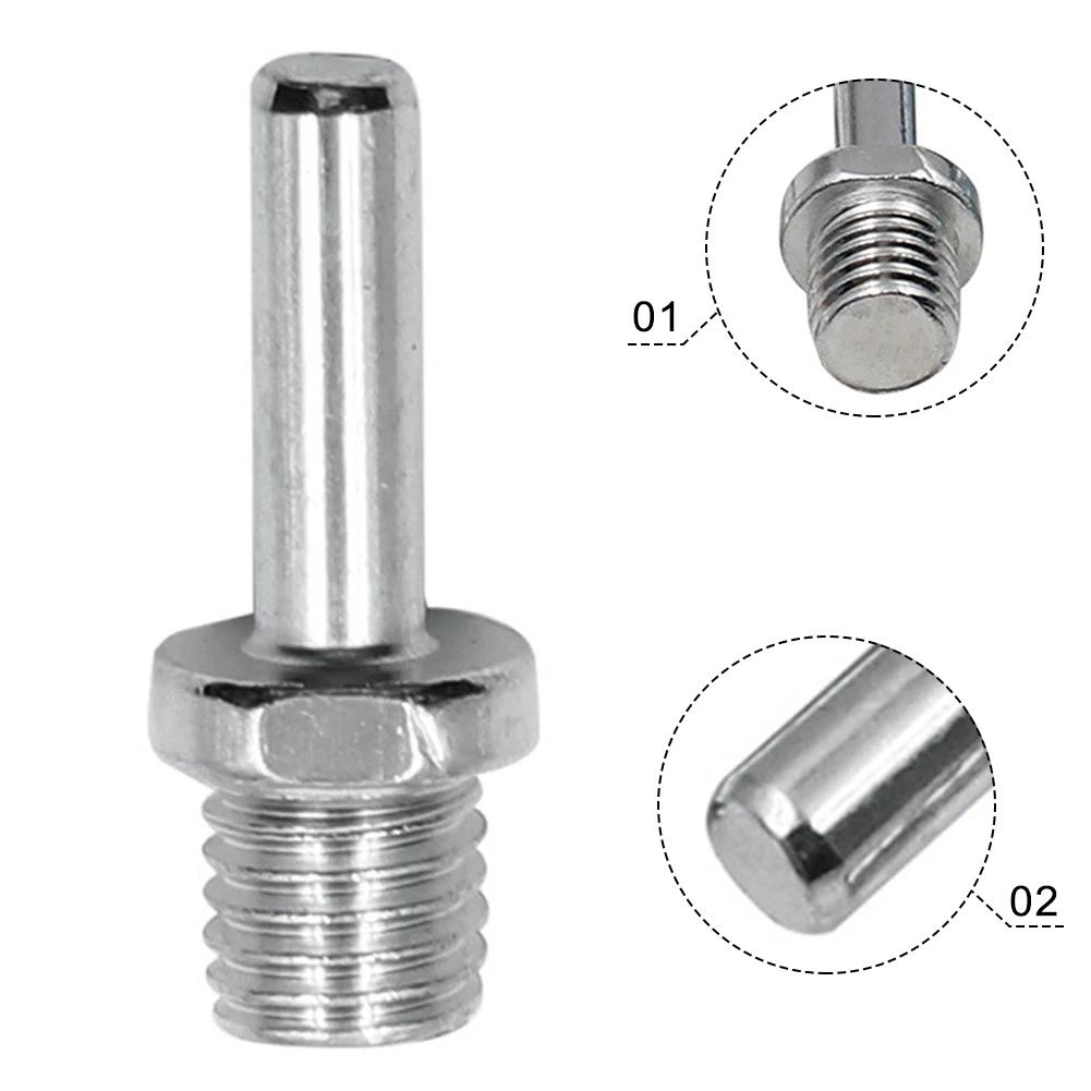 Electric Drill Angle Grinder Connecting Rod Screws 14mm Thread Adapter Hexagon Rods Conversion Bar Chuck Connector Tools