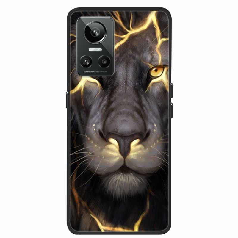 Mobilskal För Realme GT Neo3 Fodral Svart Silikon Mjuk Baksida För Realme GT Neo 3 Mobilskal Fodral RealmeGT G T Neo 3 Coque