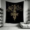 Slipknot Band'S Evolution Tapestry Fashion Print Background Cloth Homestay Soft Decoration Tapestry Background Wall Hanging Cloth