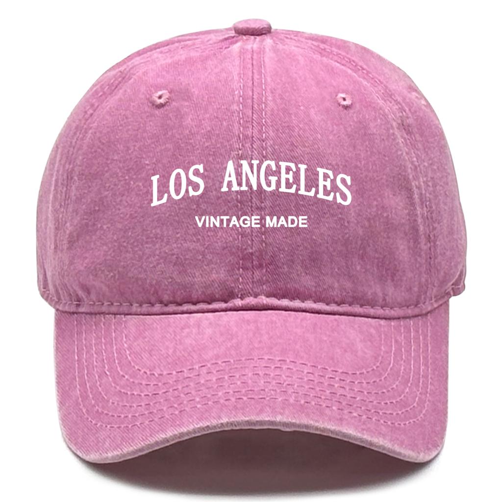 LOS ANGELES Print Unisex Adjustable Caps Hats For Man Inelastic Lightweight Snapback Sun Hat Ideal Choice For Outdoor Sports
