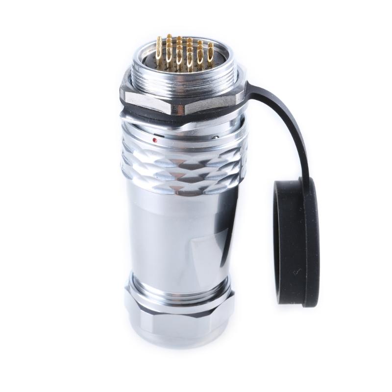 SF2810 Metal Aviation Connector SF2810 Plug SF2812 Socket Set Waterproof 3 To 26Pin Adapter for Photography Equipments