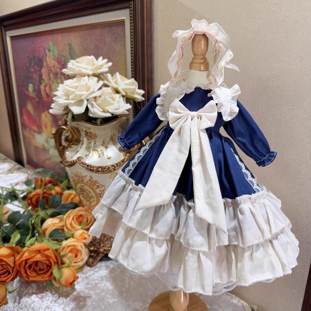 HAMRETHYPPZ BJD Ball Jointed Doll Doll Doll Maid Ball Jointed Doll Princess Blue and White Princess Evening Princess Maid Cute Dress Cute Dress and
