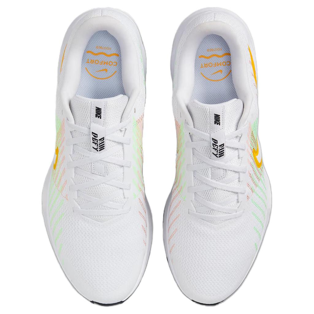 Nike Run Defy Comfortable Soft Non-Slip Wear-Resistant Low-Top Casual Running Shoes Men Sneakers White HM9594-101