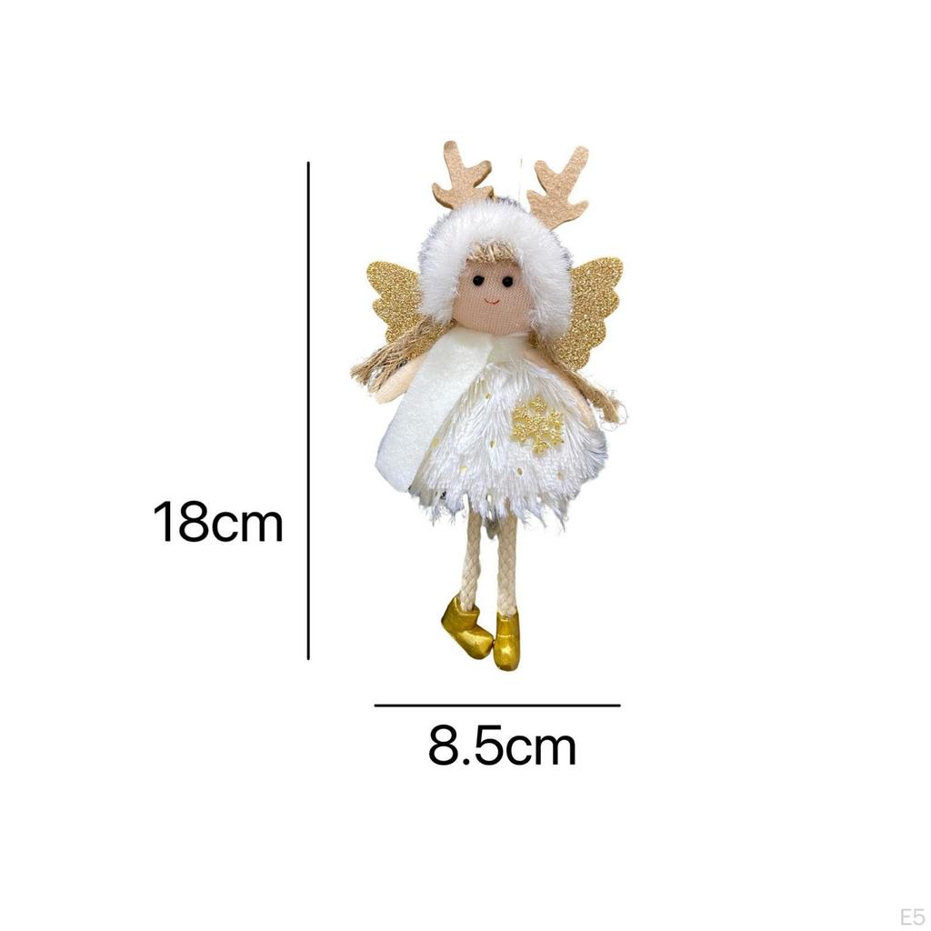 Doll Decoration Christmas Tree Pendant Decorative Home Decor DIY Crafts Xmas Girl Toy for Porch