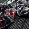 2pcs Plaid Scrunchies Set Autumn and Winter Women Hair Elastic Hair Bands Girls Hair Ties Ponytail Holders  Hair Accessories