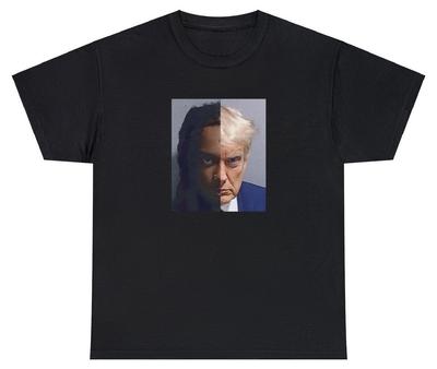 Playboy Carti Donald Trump Fahndungsfoto T-Shirt Lustig Seltsam Spezifisch Meme Humor T-Shirt