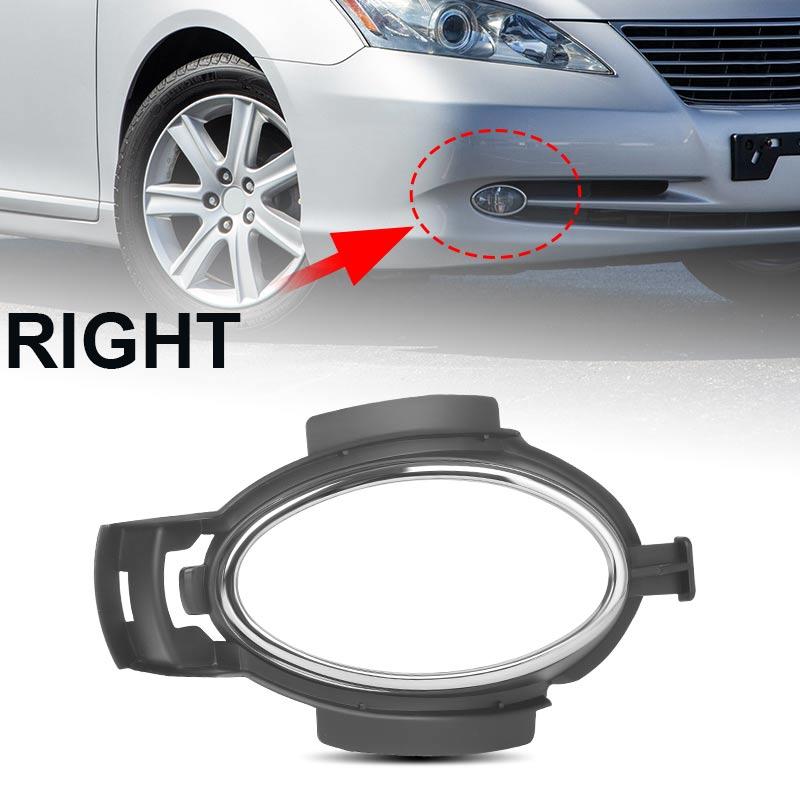 

81221/81211-33200 Car Front Fog Light Lamp without Bulb for Lexus ES350 ES240 2007 2008 2009 Fog Light Bezel 52125/52126-33070 1pc Right Bezel