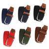 Men Women Knitted Canvas Belt Unisex Army Web Belt Waistbelt 105x3.3cm