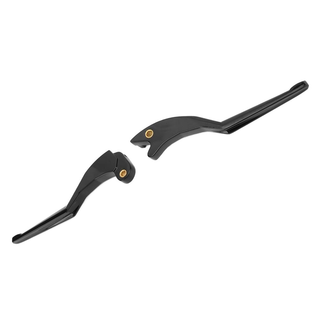 1 Pair Aluminum Clutch Brake Handle Lever Kit Motorcycle Modification Replacement for Indian Scout 2015-2016Gloss Black