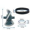 Plastic Suction Cleaner Engine Assembly Replacement Pool Cleaners Bearing Belt Plastic Texture Suitable for MX6 MX8