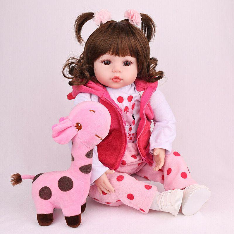 Exquisitely Crafted 18.9/22.8" Baby Reborn Doll With Multi-layered Realistic Skin